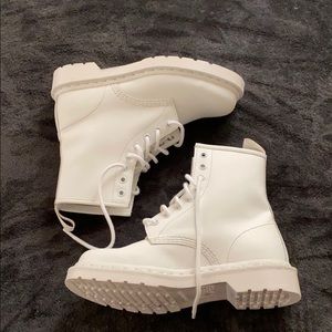 NWOT White Doc Martens